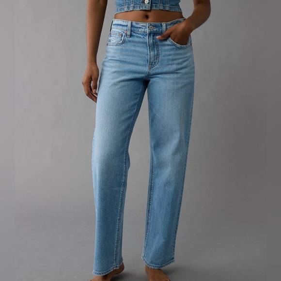 American Eagle Outfitters Denim - AE Strigid High-Waisted Stovepipe Jean